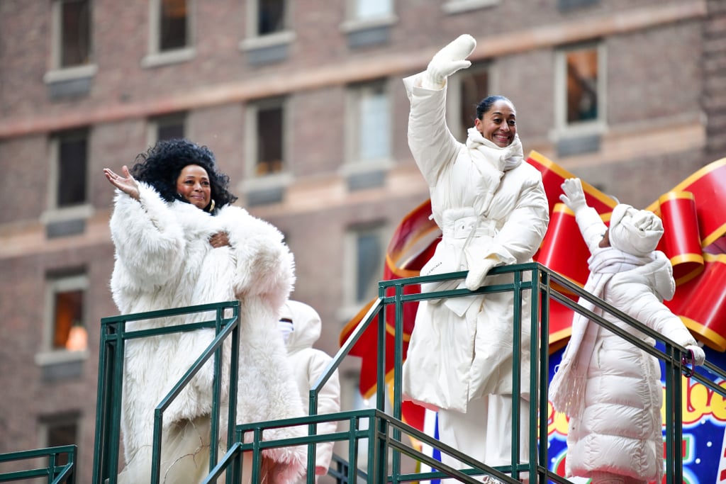 Diana Ross and Family at the Macy's Thanksgiving Parade 2018