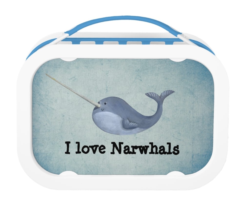 Shop it: I Love Narwhals Lunch Box ($45)