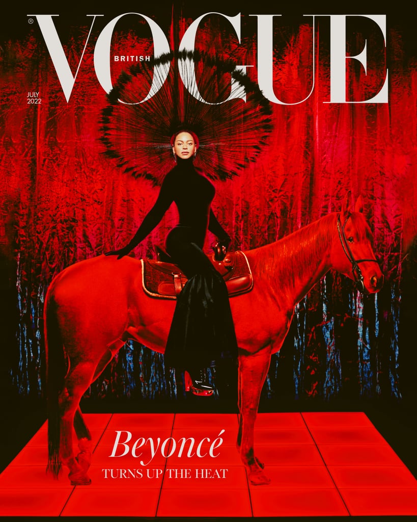 Beyoncé Wears an Alaïa Dress on British Vogue's July Cover