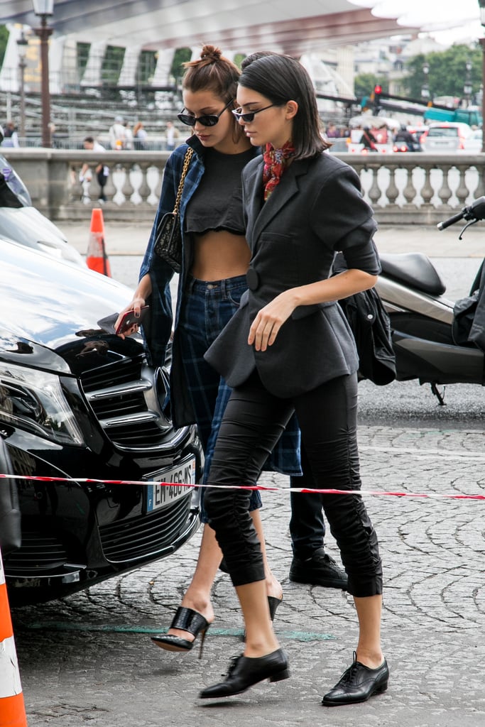 Supermodels Kendall Jenner and Bella Hadid Were in Paris For Couture Week
