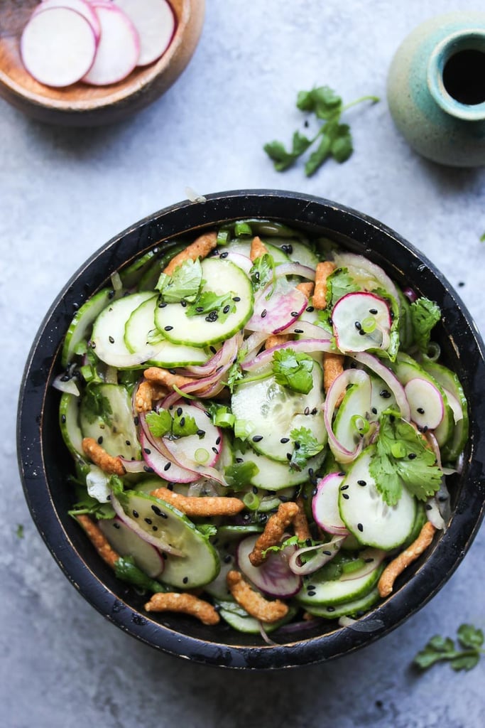 10 Minute Asian Cucumber Salad Summer Salad Recipes Popsugar Fitness Uk Photo 18