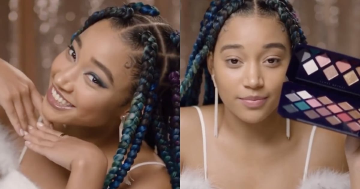Amandla Stenberg S New Year S Eve Fenty Beauty Tutorial Popsugar Beauty Uk