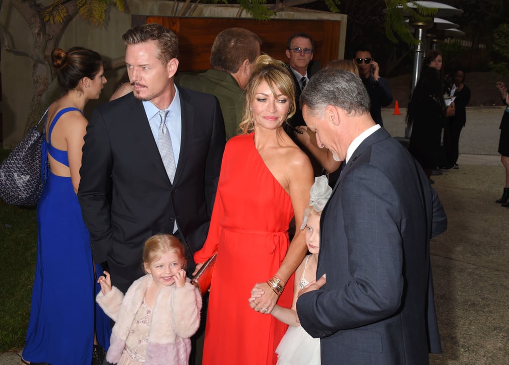 Eric Dane and Daughters at the Chrysalis Butterfly Ball 2016