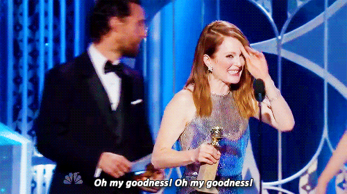 Julianne Moore couldn't believe she won a Globe for Still Alice.