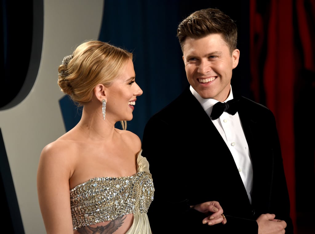 Scarlett Johansson's Dress at Vanity Fair Oscars Afterparty