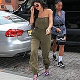 Kylie jenner shop green jumpsuit