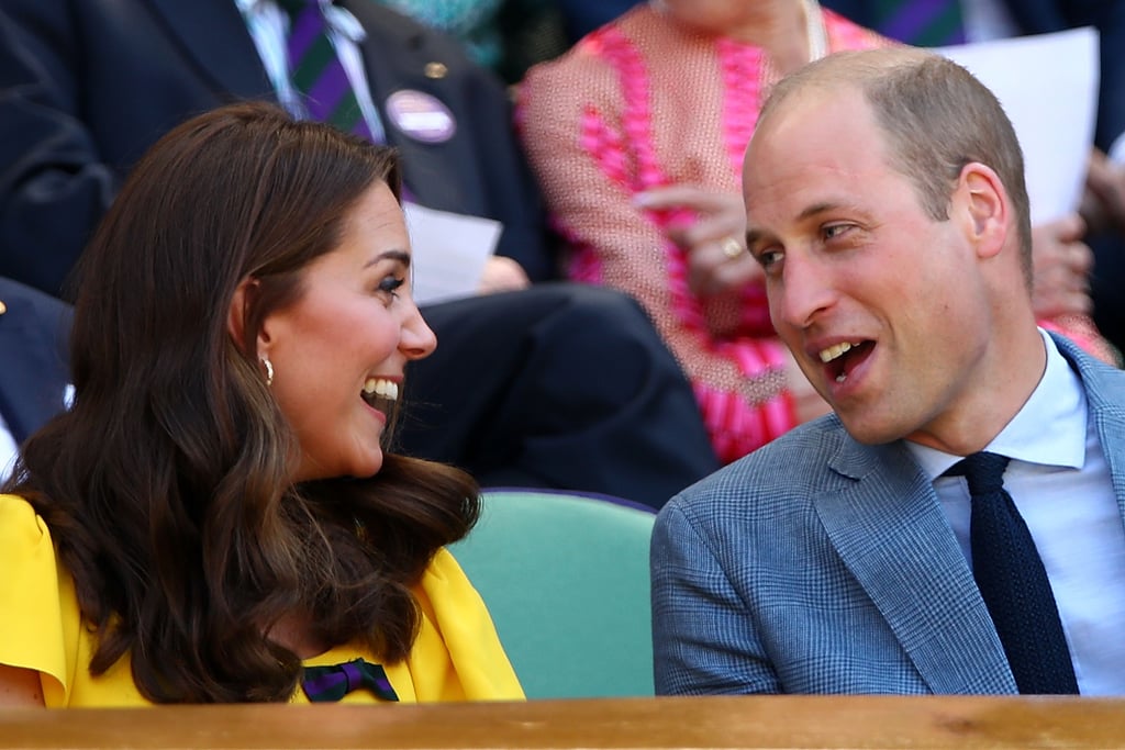 Prince William and Kate Middleton at Wimbledon Pictures 2018