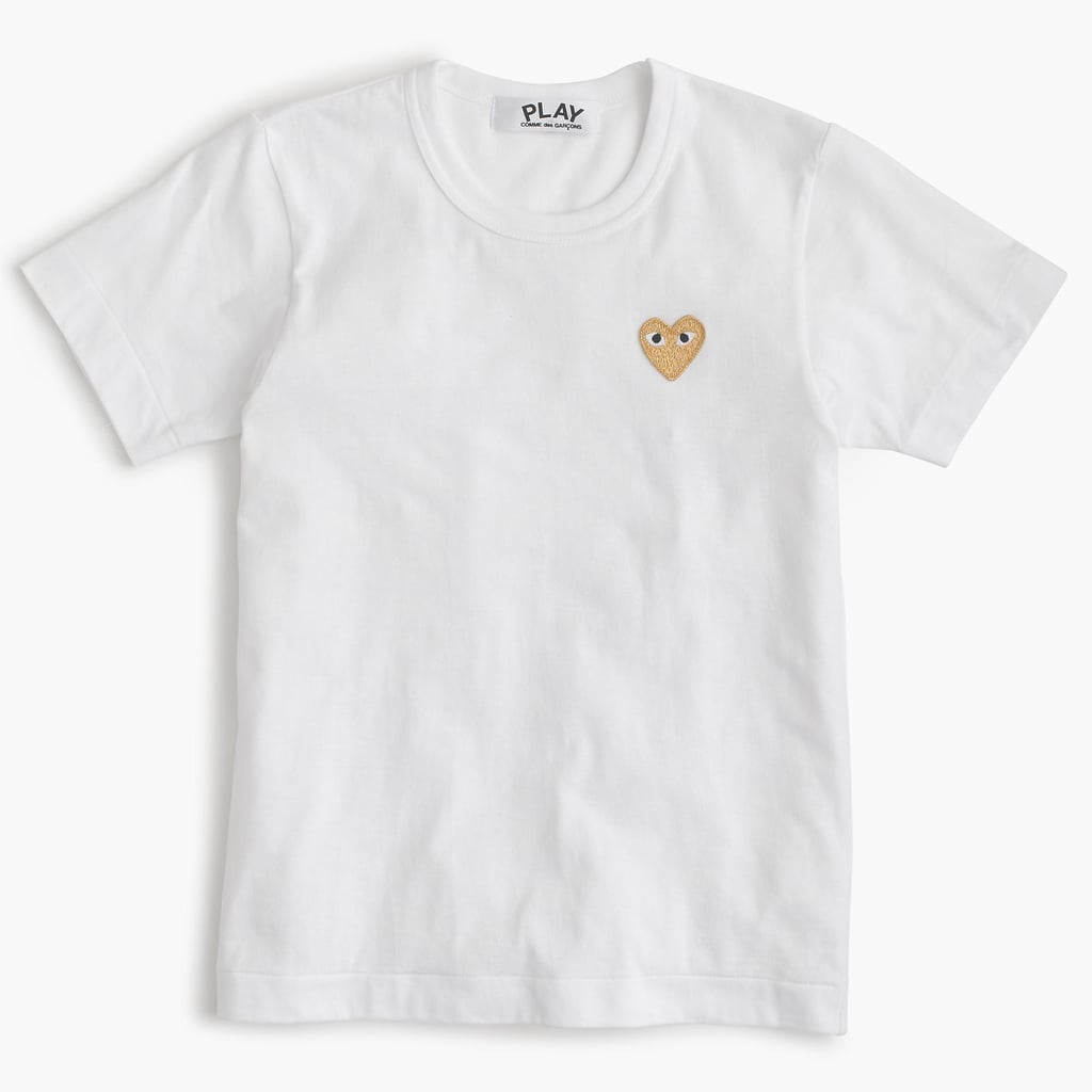 J.Crew Gold Heart T-Shirt ($90)
