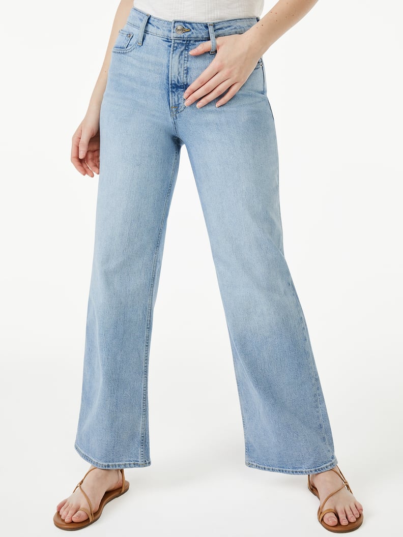 Free Assembly Women's Super High Rise Straight Jeans 