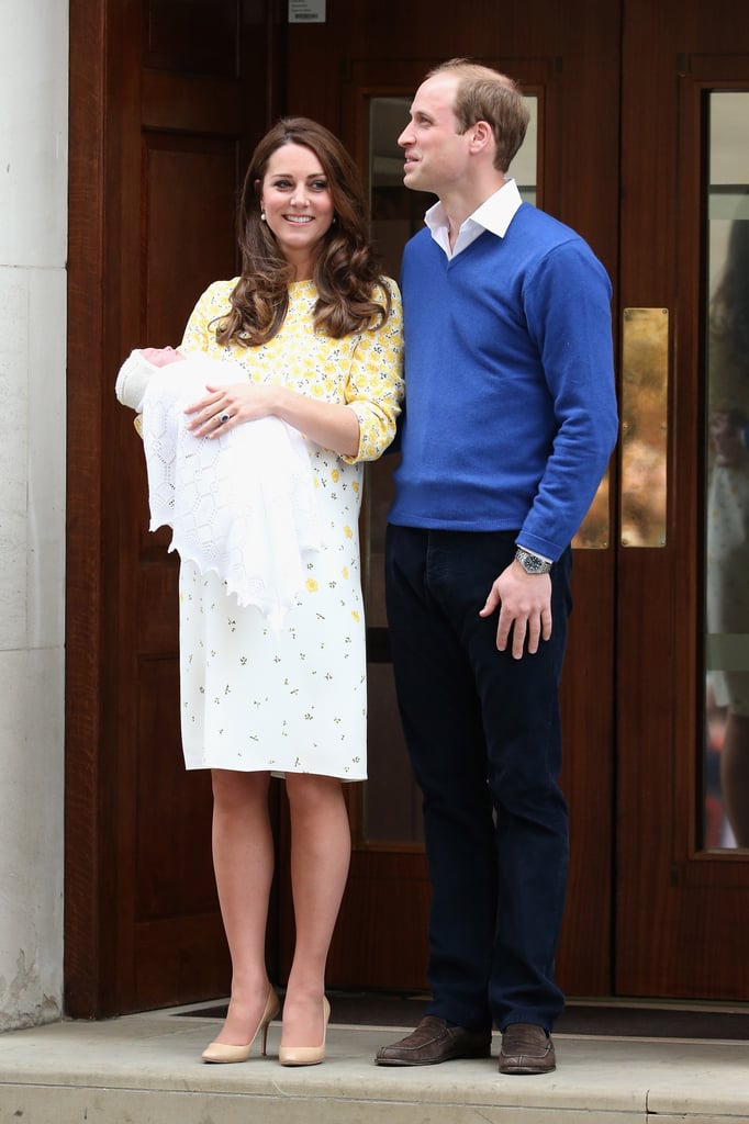 Kate and William After Welcoming Princess Charlotte