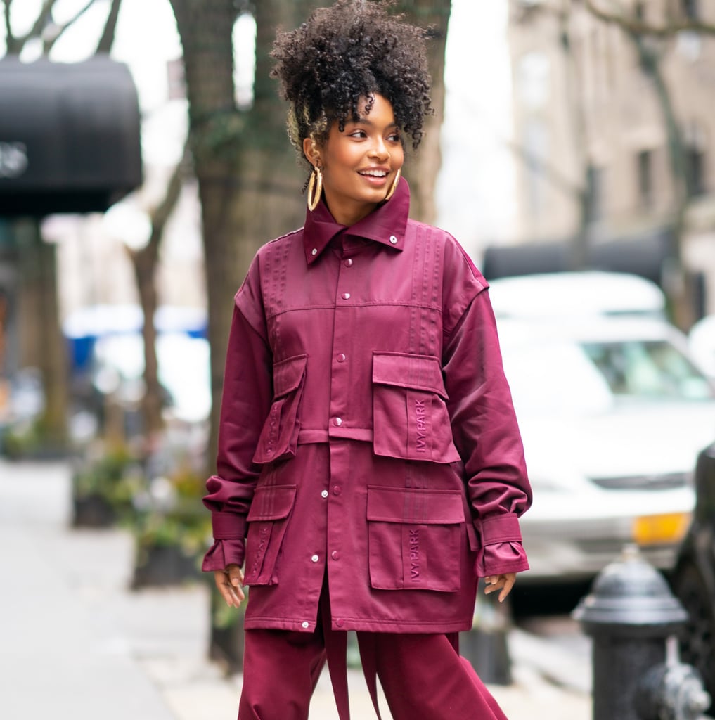 Yara Shahidi Wearing Beyoncé's Ivy Park x Adidas Tracksuit