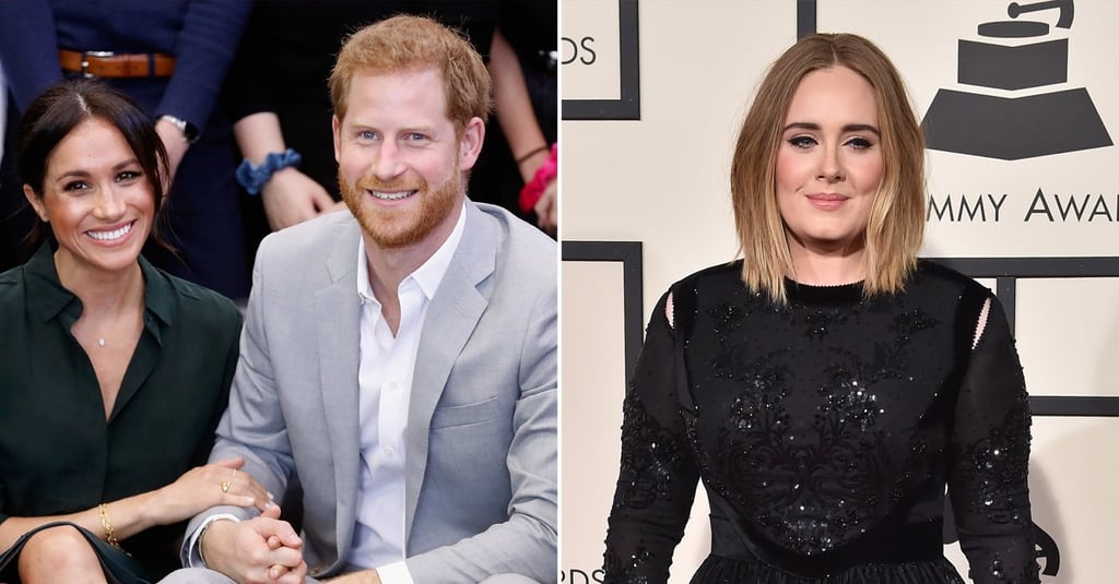 Meghan Markle, Prince Harry, Adele at Hubb Community Kitchen POPSUGAR