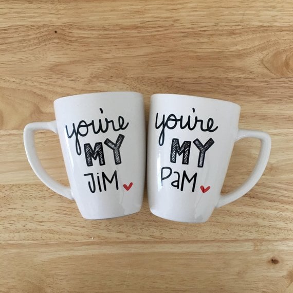 You're My Jim and You're My Pam Mug Set