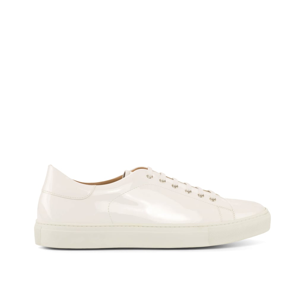 Mandeaux Marcus White Patent Sneaker