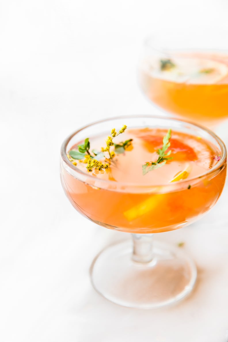 Light Paloma Cocktail With Orange