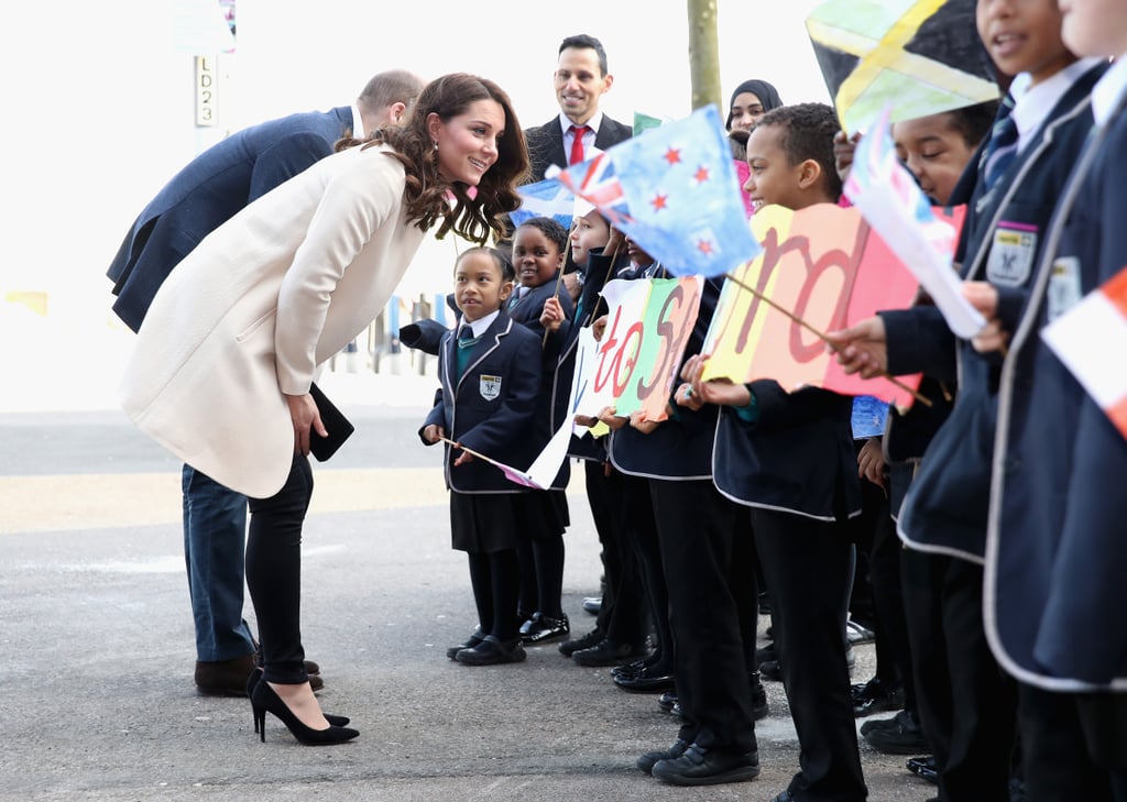 Prince William and Kate Middleton Visit SportsAid March 2018