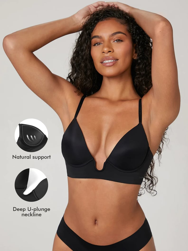 Olivia Mark – Womens Deep Cup Push-Up Bra – Fashion Design