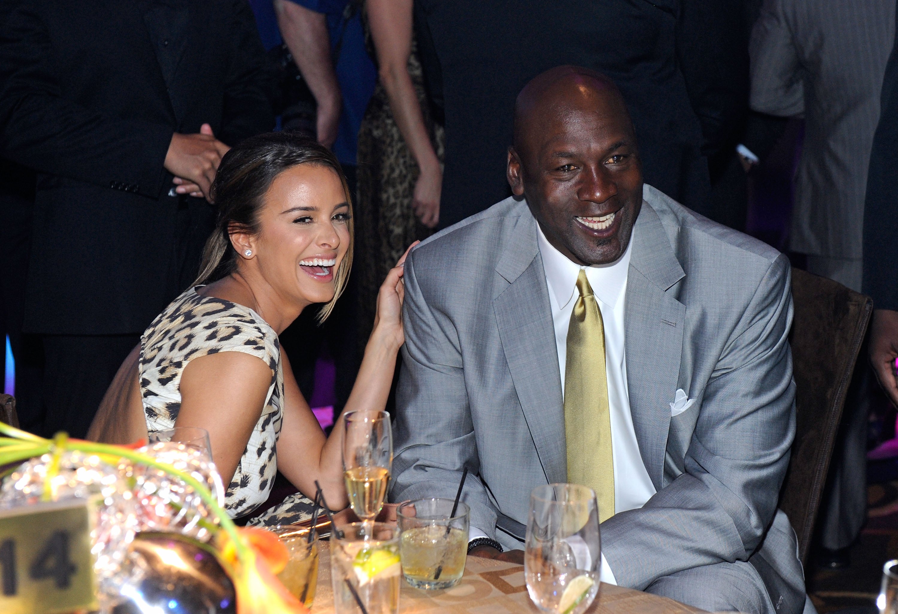 Michael Jordan makes rare appearance with wife Yvette Prieto in Miami