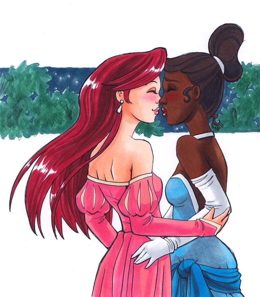 Tiana and Ariel
