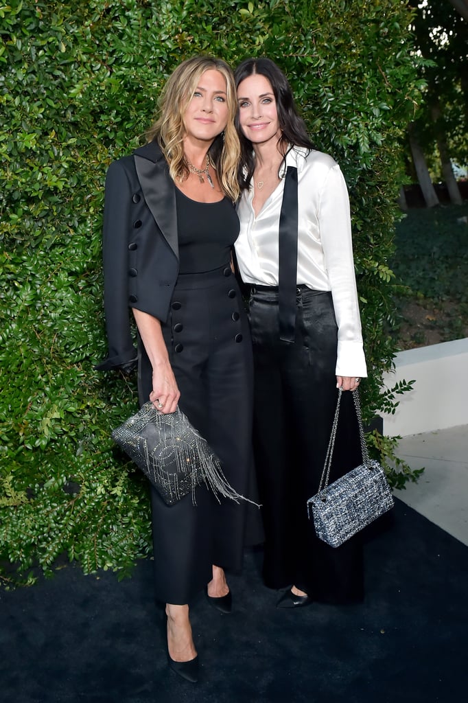 Jennifer Aniston and Courteney Cox at Chanel Event June 2018