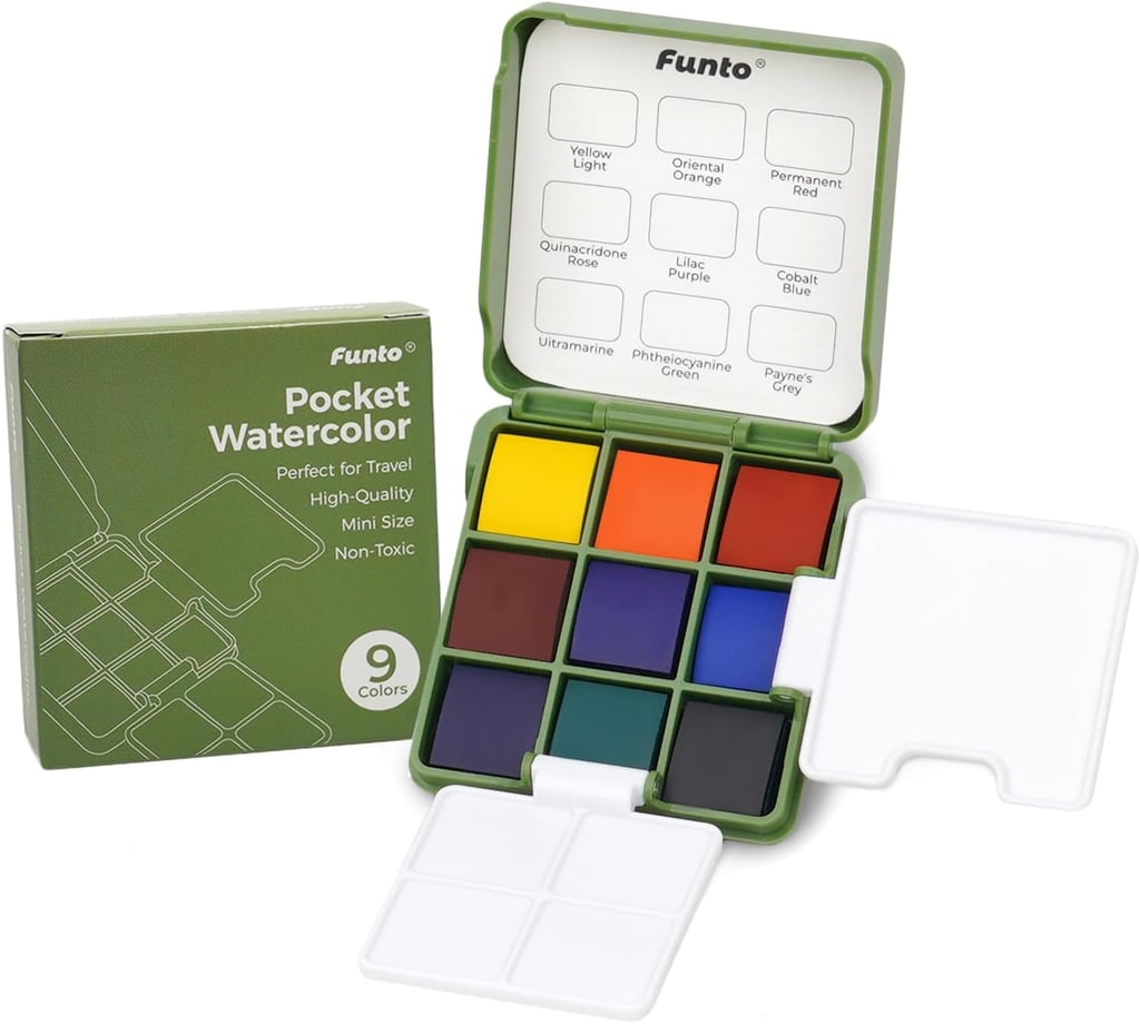 A Travel Watercolor Kit