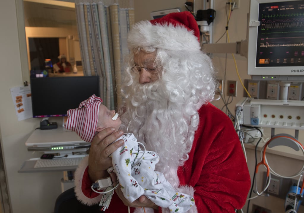Santa Photos With NICU Babies December 2018