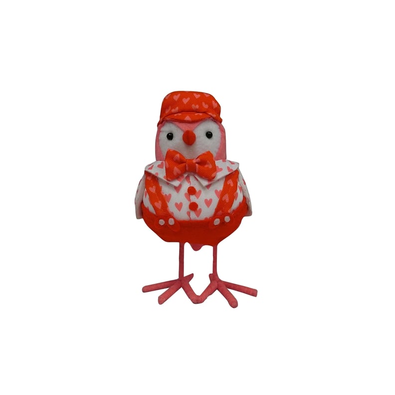 Valentine's Day Fabric Bird