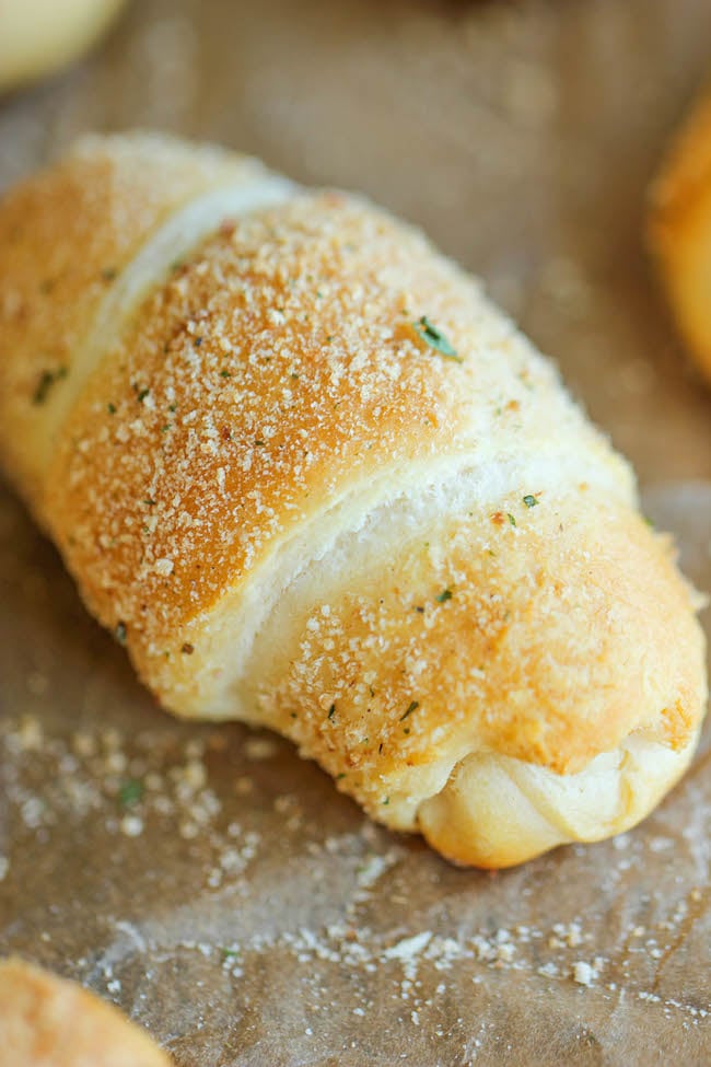 Chicken Alfredo Roll-Ups