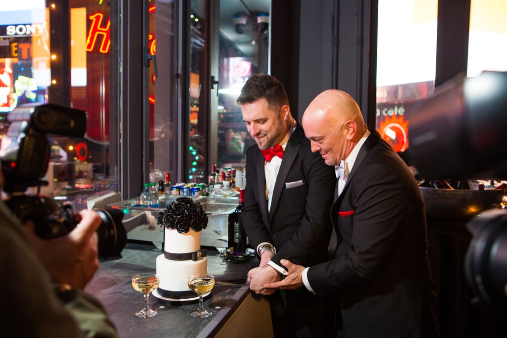 Same-Sex Wedding in Times Square on New Year's Eve