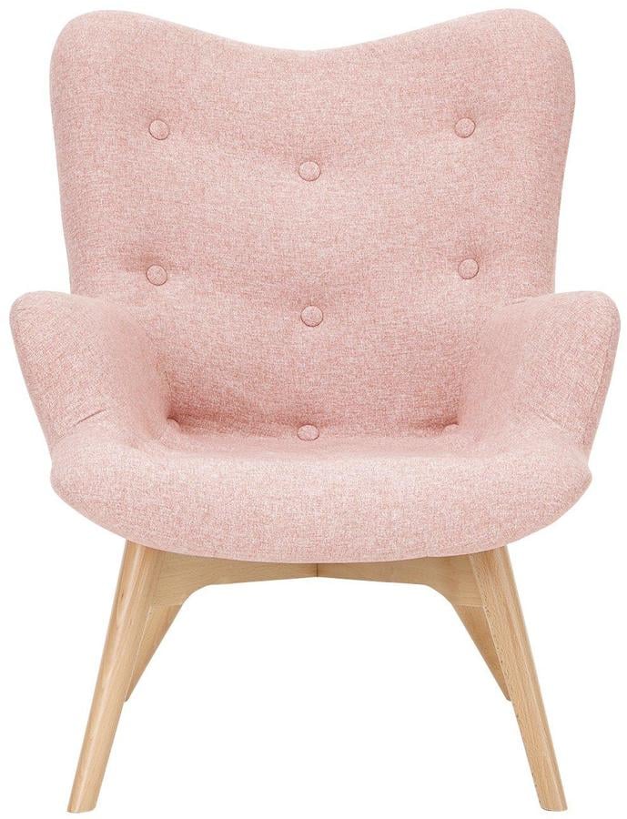 Ideal Home Papillion Contour Fabric Accent Chair