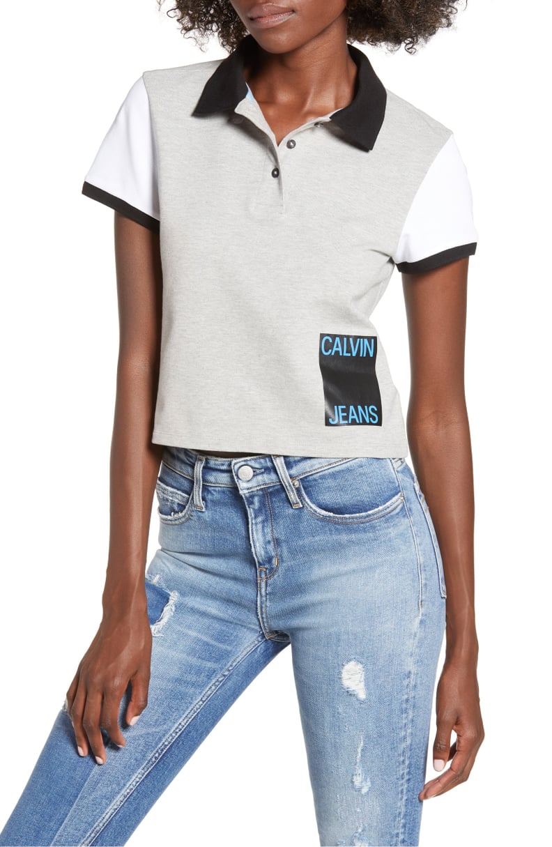 Calvin Klein Jeans Crop Polo