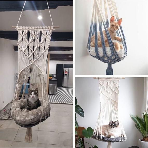 Duxutty Hand-Woven Hanging Basket