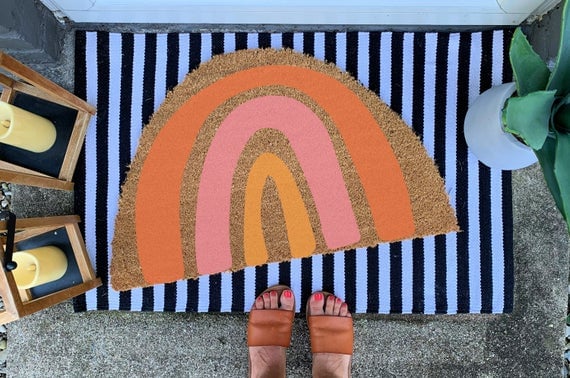 Rainbow Doormat