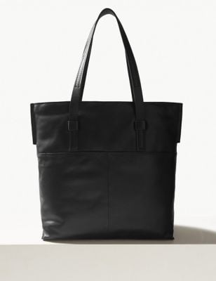 M&S Collection Leather Tote Bag