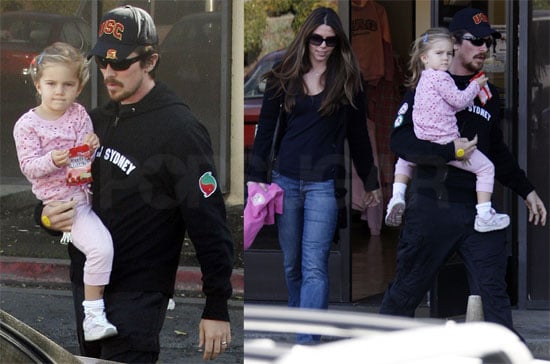 Christian Bale with the Family