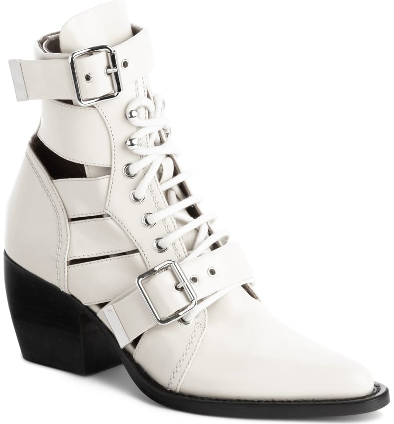 Chloé Rylee Caged Pointy Toe Boot