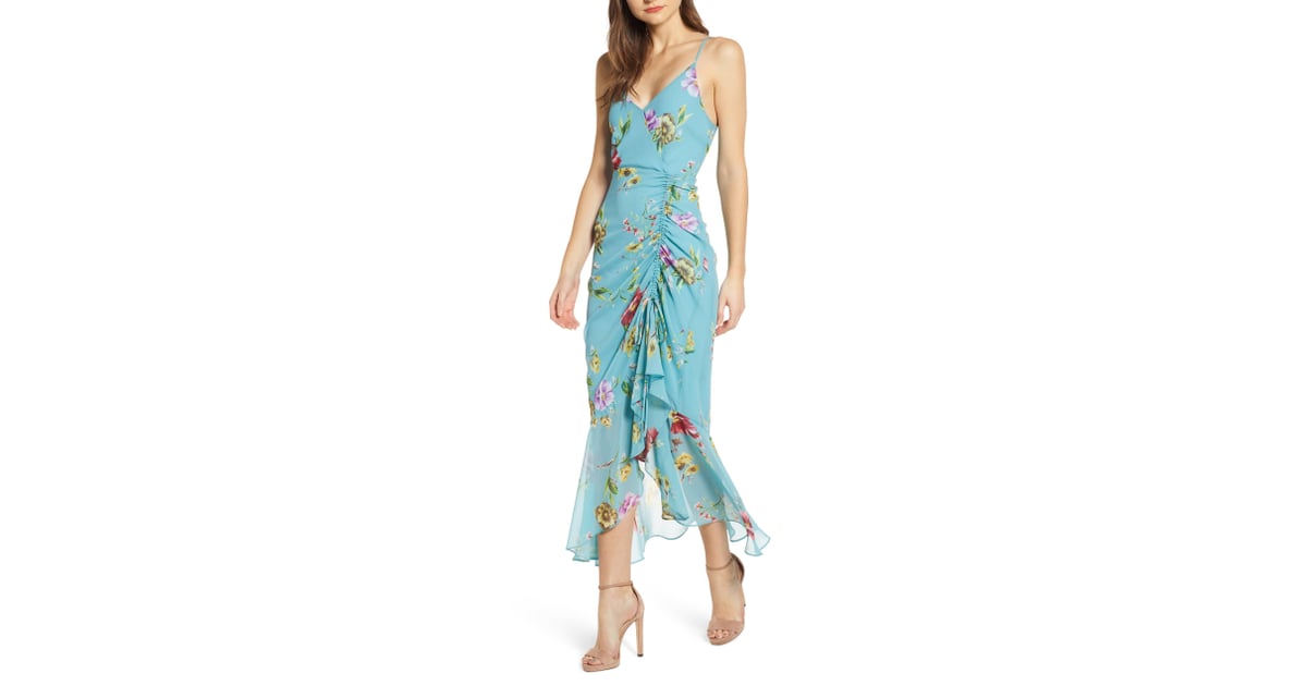 Astr the Label Floral Ruched-Front Maxi Dress | Best Vacation Dresses ...