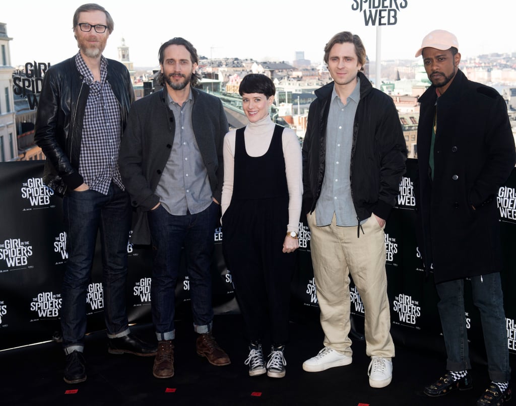 Stephen Merchant, Fede Álvarez, Claire Foy, Sverrir Gudnason, and Lakeith Stanfield.