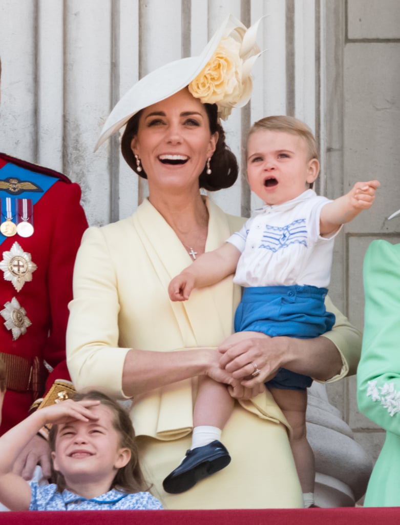 Photos of Kate Middleton Holding Baby Louis