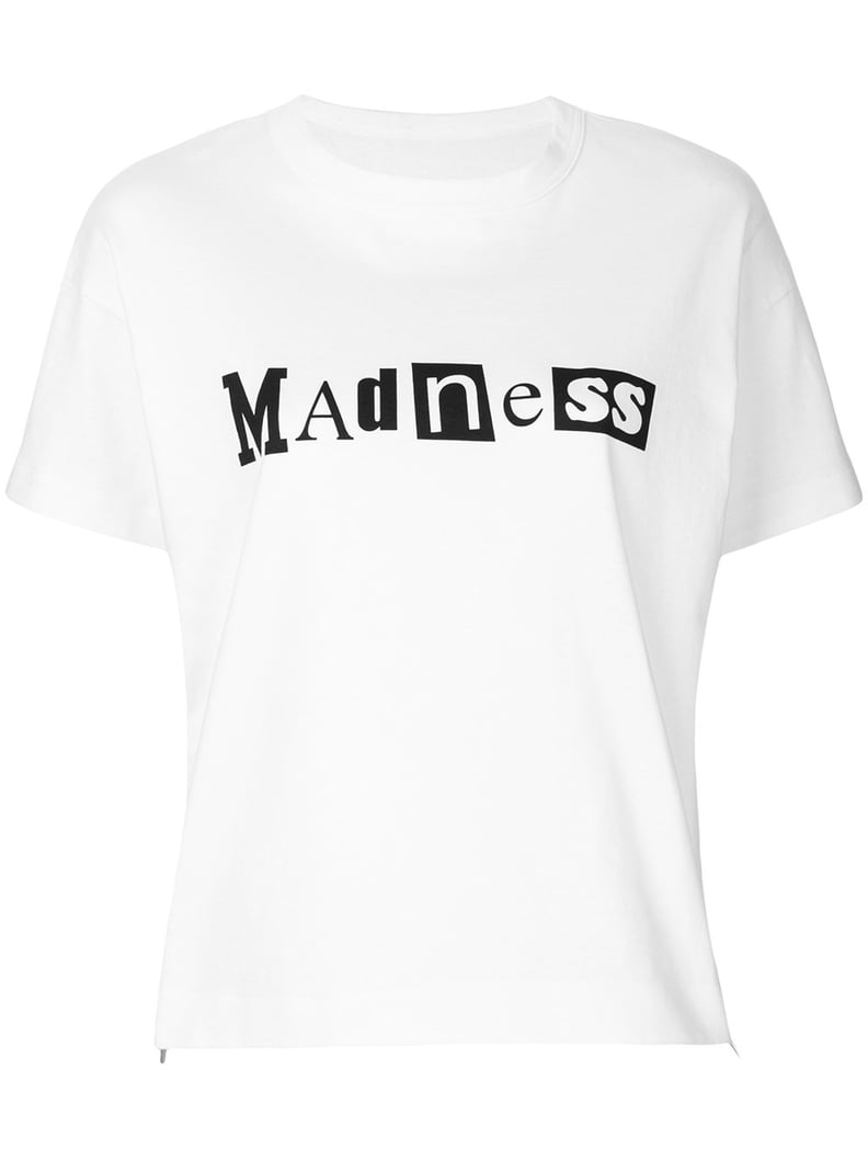 Sacai Madness Slogan T-Shirt
