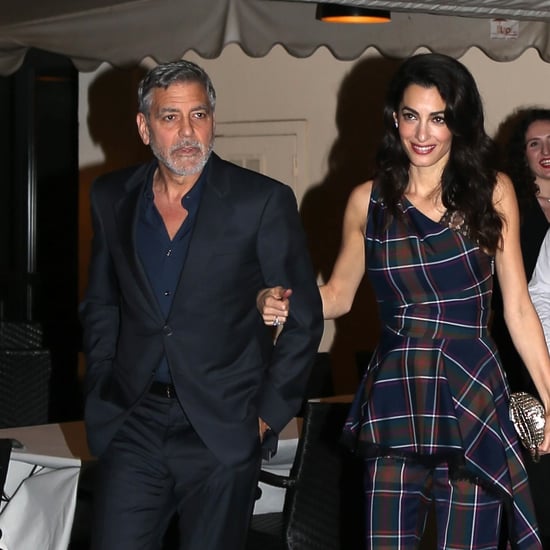 Amal Clooney's Plaid Outfit With George Clooney