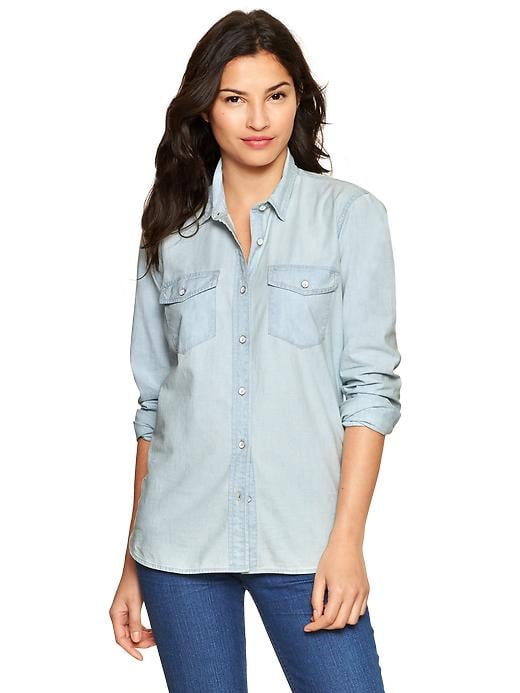 The Chambray ButtonDown Tops Every Woman Should Have POPSUGAR Fashion Photo 8