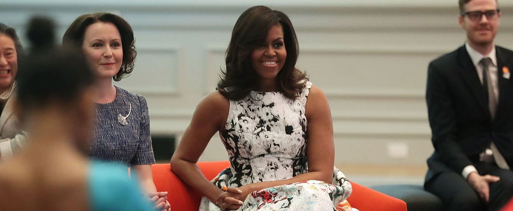 Michelle Obama's Dress While Visiting the Renwick Gallery