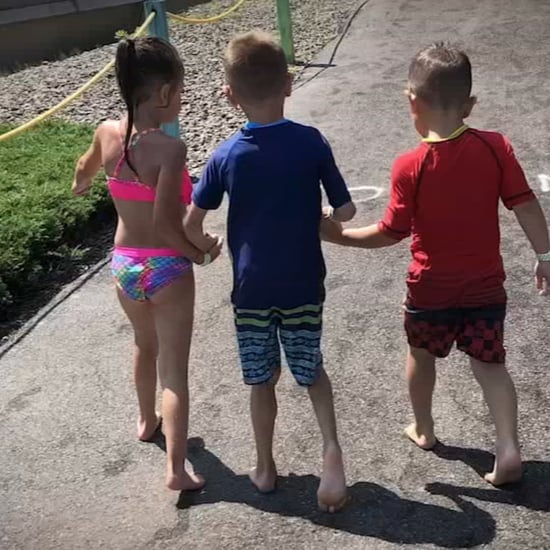 Video of 2 Kids Helping Friend With Cerebral Palsy Walk