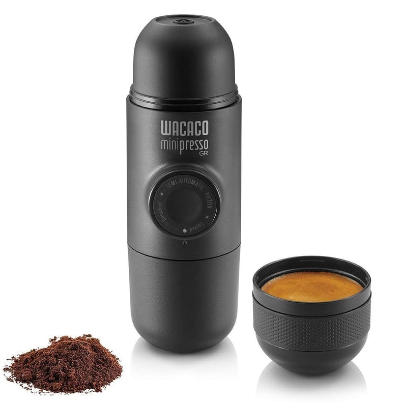 A Coffee Fix on the Go: Wacaco Minipresso GR Portable Espresso Machine
