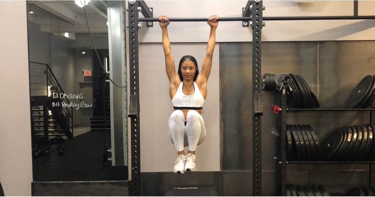 How To Do A Hanging Knee Raise Popsugar Fitness 