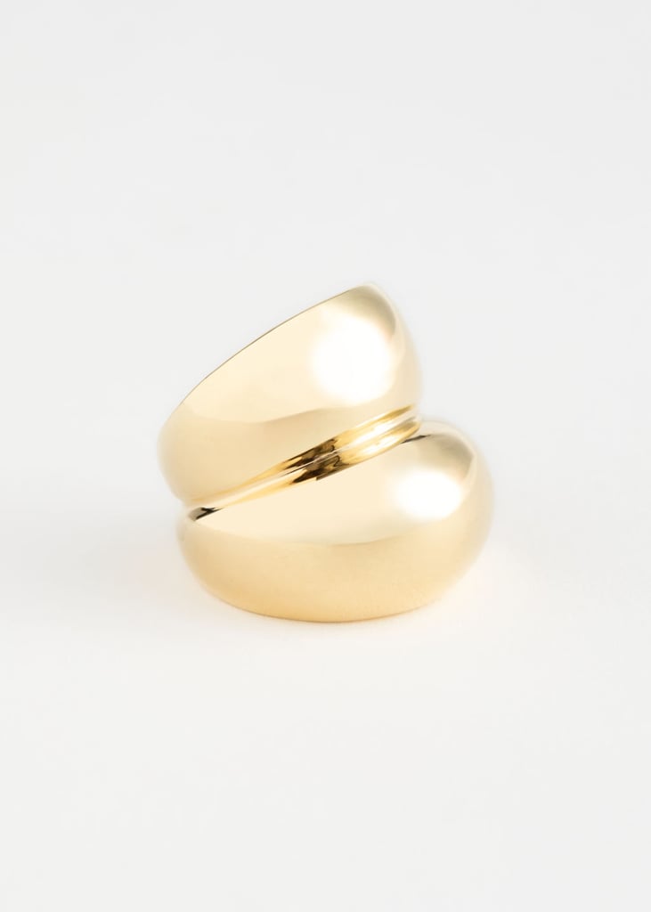 & Other Stories Duo Sphere Chunky Ring