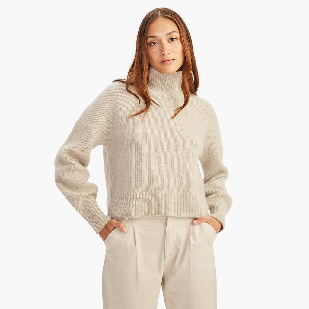 Luxurious Cashmere: Naadam Cashmere Oversized Turtleneck