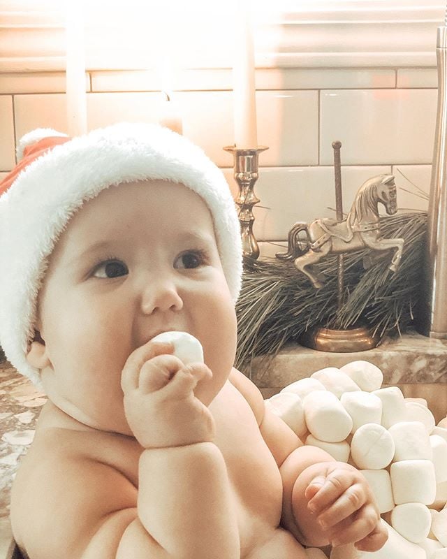 Baby Dressed as Elf on the Shelf 2018