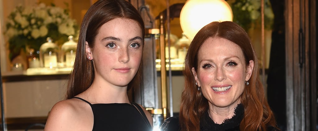 Julianne Moore and Daughter at New York Fashion Week 2016